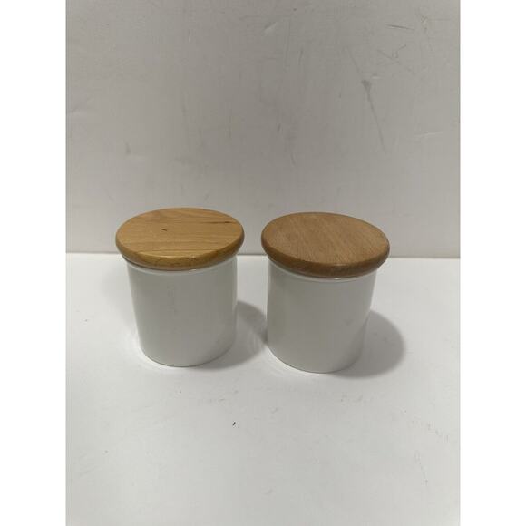 Set of 4 Portmeirion The Botanic Garden -‎ 3 Jars Canisters W Lids + Vase 1972